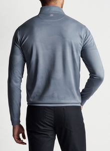 Peter Millar Perth Camo Performance Jacquard Quarter-Zip