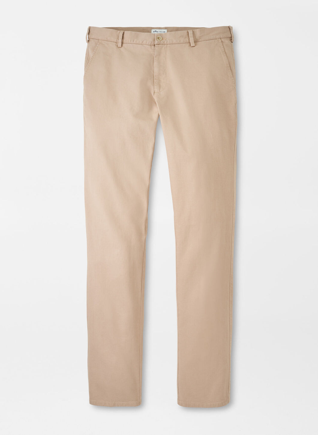 Peter Millar Pilot Twill Flat Front Trouser | Khaki