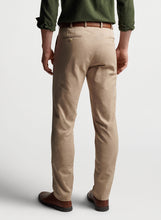 Peter Millar Pilot Twill Flat Front Trouser | Khaki