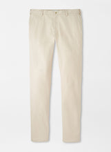 Peter Millar Pilot Twill Flat Front Trouser | Stone