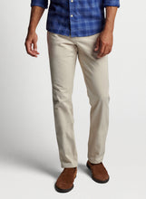 Peter Millar Pilot Twill Flat Front Trouser | Stone