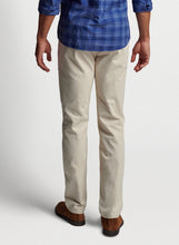 Peter Millar Pilot Twill Flat Front Trouser | Stone