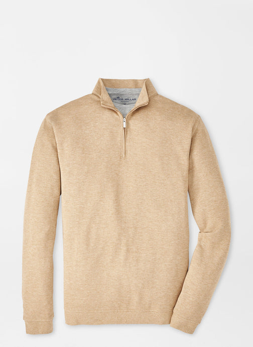 Peter Millar Crown Comfort Interlock Quarter-Zip Sweater