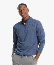 Southern Tide Backbarrier Heather Performance Quarter Zip Pullov