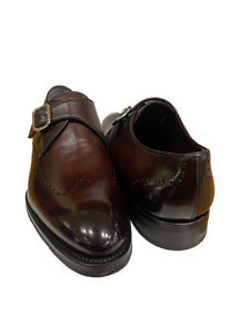 Geggio Romanelli Brogue Monk Strap | GR21305