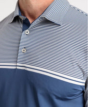 Southern Tide Driver Woodbine Striped Performance Polo Shirt