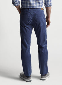 Peter Millar Superior Soft Corduroy Five-Pocket Pant | Ocean Bl