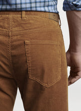 Peter Millar Superior Soft Corduroy Five-Pocket Pant | Gum Sole