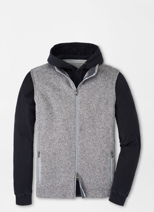 Peter Millar Crown Sweater Fleece Vest | Gale Grey