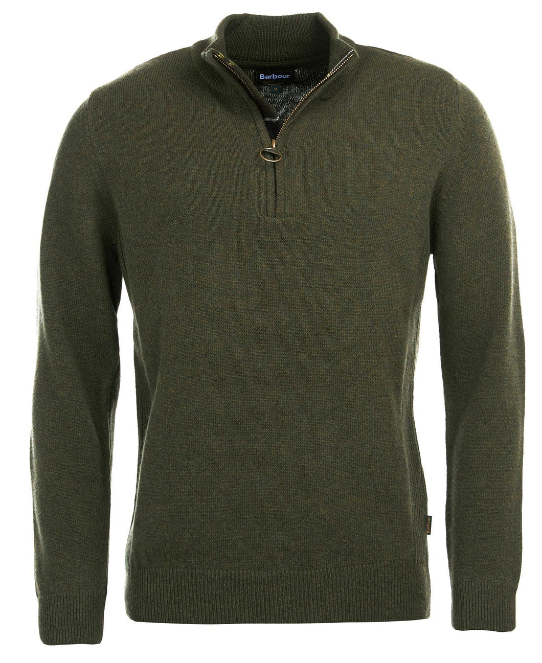 Barbour Holden Half Zip Sweater | Olive
