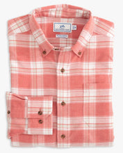 Southern Tide Milton Plaid Intercoastal Flannel Sport Shirt | He