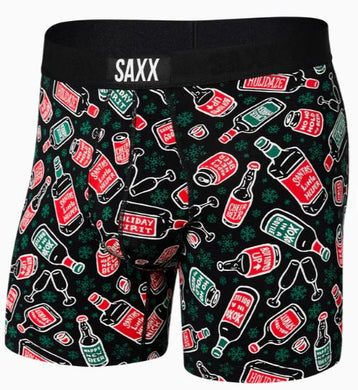 Saxx Ultra | Holiday Spirits-Black