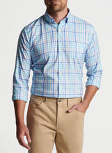 Peter Millar Walker Cotton-Stretch Sport Shirt | Maritime