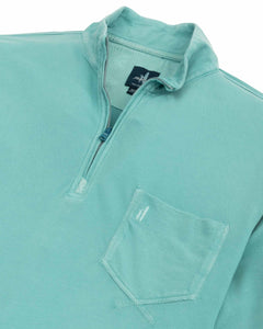 Johnnie-O Derek Pique 1/4 Zip Pullover | Haze