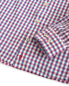 Johnnie-O Abner Hangin’ Out Button Up Shirt | Malibu Red
