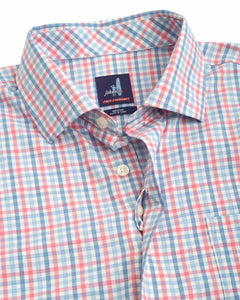 Johnnie-O Cary PREP-FORMANCE Button Up Shirt | Confetti