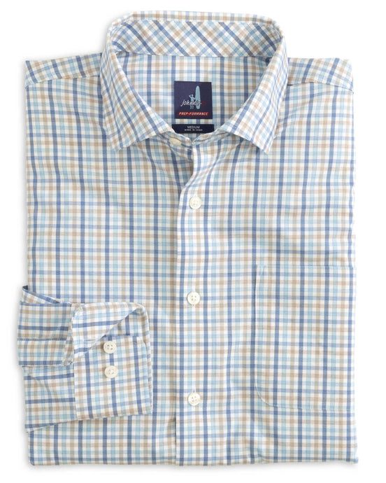 Johnnie-O Cary PREP-FORMANCE Button Up Shirt | Oceanside