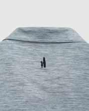 Johnnie-O Huron Heathered Polo | Black